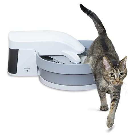 rotating kitty litter box